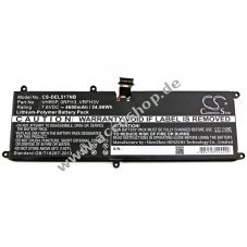 Accu fr Laptop Dell Latitude 11 5175, 11 5179