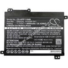 Accu fr Laptop HP Pavilion Typ 916366-541