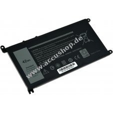 Accu passend fr 2 in 1 Touchscreen Laptop Dell Inspiron 14 5481  Serie, 14 5482 Serie, Typ YRDD6