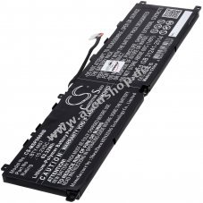 Accu passend fr Laptop MSI GP66, GP76, Leopard 10UG, Typ BTY-M57