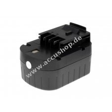 Accu fr Black & Decker Bohrschrauber HP126F2B 3000mAh NiMH