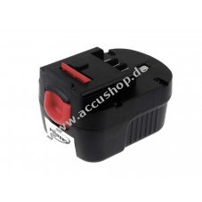 Accu fr Black & Decker Schlagbohrschrauber XTC12IK 2000mAh