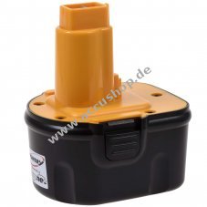 Accu fr Black & Decker Bohrschrauber KC1262F 1500mAh