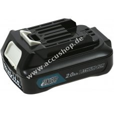 Accu fr Werkzeug Makita Typ BL1020B 12V 2000mAh Li Original (10,8V & 12V kompatibel)