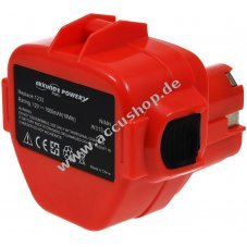 Accu passend fr Makita Lampe ML124 1500mAh