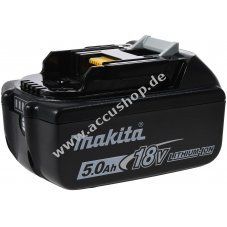 Accu fr Makita Typ BL1850 (ersetzt BL1815N) 5000mAh Original