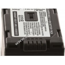 Accu fr Panasonic NV-MX350 5400mAh