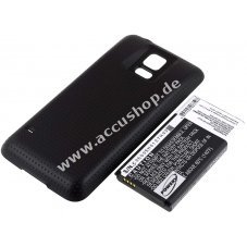 Accu fr Samsung Galaxy S5/ Typ GT-I9600 Braun 5600mAh