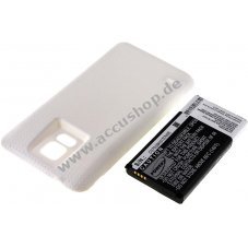 Accu fr Samsung Galaxy S5/ Typ EB-B900BC Wei 5600mAh