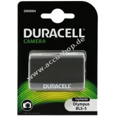 Duracell Akku passend fr Digitalkamera Olympus PEN E-PL2 / Stylus 1 / Typ BLS-5