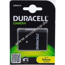 Duracell Akku fr Nikon Coolpix P7100 1100mAh