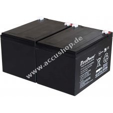 FirstPower Blei-Gel Akku fr APC Smart-UPS 1000 12Ah 12V VdS