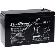 FirstPower Blei-Gel-Akku fr USV APC Smart-UPS SC420I 7Ah 12V