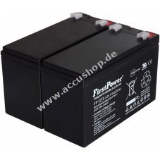 FirstPower Blei-Gel-Akku fr USV APC Smart-UPS SMT750I 7Ah 12V