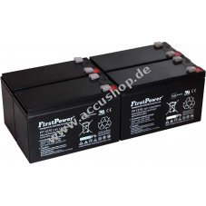 FirstPower Blei-Gel-Akku fr USV APC Smart-UPS RT 1000 7Ah 12V