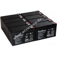 FirstPower Blei-Gel-Akku fr USV APC Smart-UPS SUA3000RMXLI3U 7Ah 12V