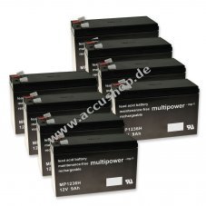 Powery Bleiaccu MP1236H fr APC Smart-UPS SUA3000RMXLI3U 9Ah 12V (ersetzt auch 7,2Ah/7Ah)