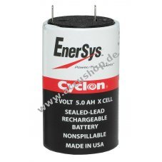 Enersys / Hawker Bleiakku, Blei-Zelle X Cyclon 0800-0004 2V 5,0Ah