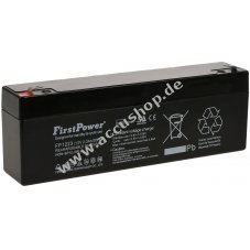 FirstPower Blei-Gel Akku FP1223 ersetzt Panasonic LC-R122R2PG