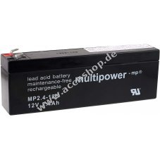 Powery Bleiaccu (multipower) MPC2,4-12 ersetzt MP2,4-12C zyklenfest