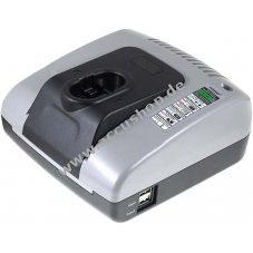 Powery Akku-Ladegert mit USB fr Bosch Accuchrauber Exact 4