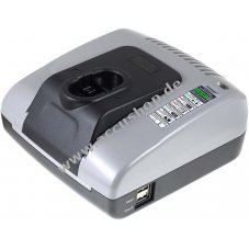 Powery Akku-Ladegert mit USB fr Bosch Accuchrauber Exact 6