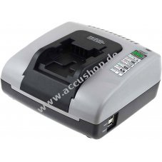 Powery Akku-Ladegert mit USB fr Black&Decker Bohrschrauber HP148F4LBK