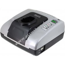 Powery Akku-Ladegert mit USB fr Akku Hitachi Typ 322629