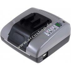 Powery Akku-Ladegert mit USB fr Hitachi Typ 319805