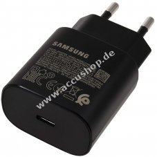 Samsung Schnellladegert 25W EP-TA800, Schwarz, Samsung Galaxy A80