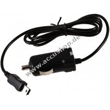 Powery KfZ-Ladekabel mit integr. TMC-Antenne 12-24V fr Becker Traffic Assist Z112 mit Mini-USB