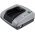 Powery Akku-Ladegert mit USB fr Black & Decker Bohrschrauber CDC180AK