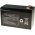 Powery Bleiaccu MP1236H fr USV APC Power Saving Back-UPS BE550G-GR 9Ah 12V ersetzt 7,2Ah 7Ah