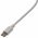 goobay USB-C Lade- & Sync-Kabel 2m - Schnellladen & Datenbertragung fr iPhone, iPad & mehr